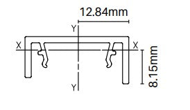 Concealed fixing  cover 5800MM LONG