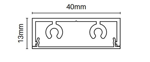 Centre support rail 5800MM LONG