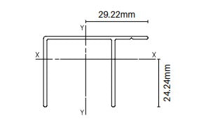 F section 5800MM LONG