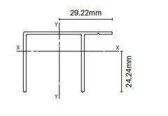 Alumawood Timber Look F section 5800MM LONG