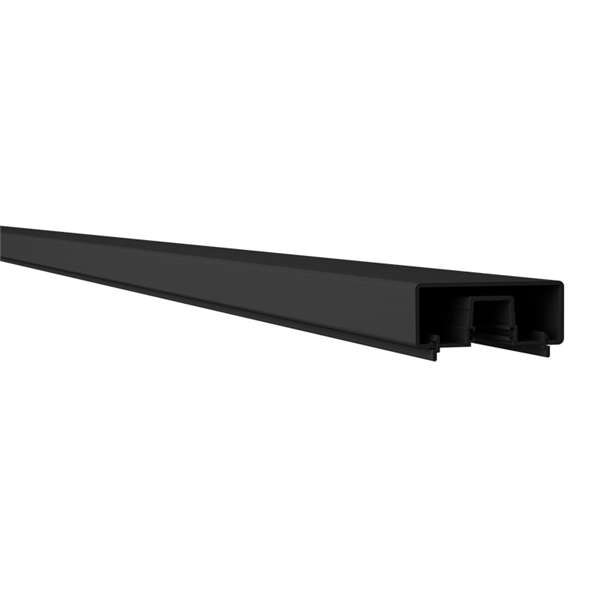 5800mm - Aluminium Rectangular Handrail with Channel Insert