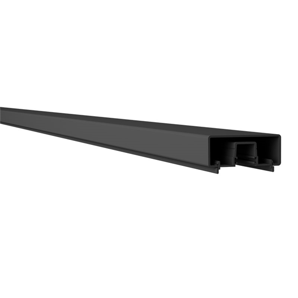 5800mm - Aluminium Rectangular Handrail with Channel Insert