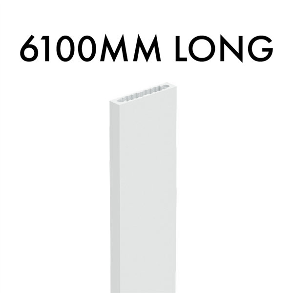 VISOR Balustrade - Aluminium 50x10mm Baluster - - 6100mm Long