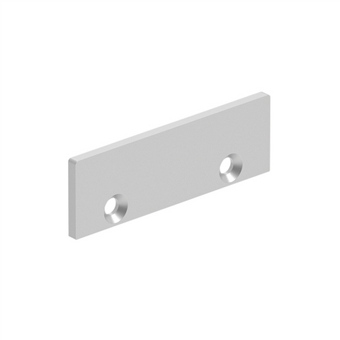 VISOR Balustrade - Aluminium 70x23mm Handrail End Plate