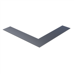 VISOR Balustrade - Aluminium 90 Degrees Joiner for Handrail Friction Insert - 200x200x1.2mm