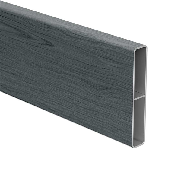 Island Grey Timber Look Aluminium Slat 65mm x 16.5mm slat  with centre web 5800MM LONG