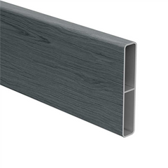 Alumawood Timber Look, Aluminium slat, 65mm x 16.5mm slat with centre web 5800MM LONG