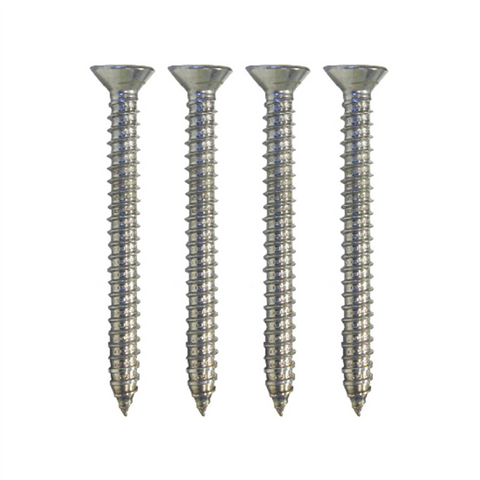 Stainless Steel 316 100mm Counter Sunk Timber Screw, Hex Head, M10, 4 pack