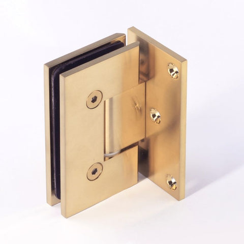 FORGE SHOWER HINGE HEAVY DUTY GLASS TO WALL L-SHAPE 90 DEGREE