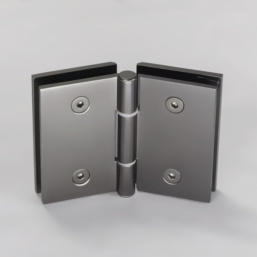 FORGE SHOWER HINGE GLASS TO GLASS BIFOLD  10mm glass