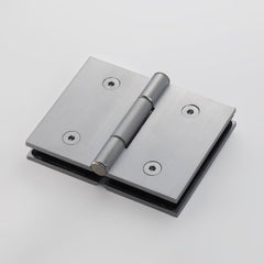 FORGE SHOWER HINGE GLASS TO GLASS BIFOLD 10mm glass - Satin Chrome