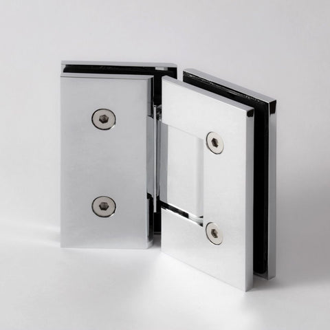 FORGE SHOWER HINGE GLASS TO GLASS 135 DEGREE  10mm glass