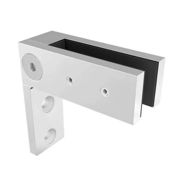 Rigi Clamp, Glass Pool Fence Glass to Wall Clamp - Connector Bracket SS316 Pool Fencing CLAMP, 12mm glass - Image 5