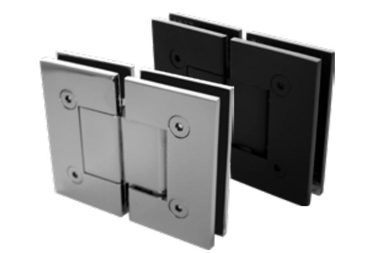 Heavy Duty Frameless Shower Screen Hinge, Glass to Wall or Glass to Glass