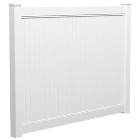 Full privacy panel kit, Hampton PVC Fence Panel, 2388mm x 1800mm, 7 year Warranty