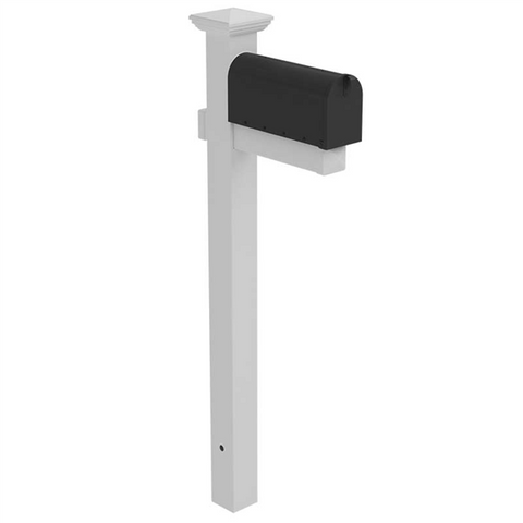 Hamptons Style PVC Letterbox,  White or Charcoal, High Quality, PVC white mailbox