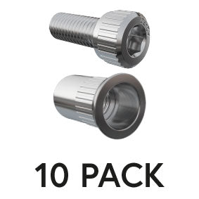 ICON Nusert and Screw - 10 pack for Icon Handrail Bracket