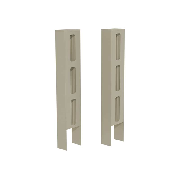 Colorbond Fence Screen topper SIDE FRAMES (Pair of 2) Colorbond Slat Extension, - Image 5