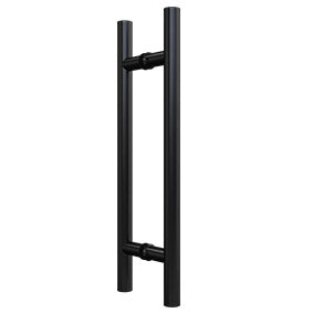 NORSK Double Pull Handle - BLACK or SATIN, 450mm long