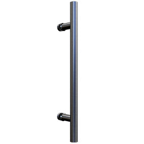 NORSK Single Pull Handle - BLACK or SATIN, 450mm long