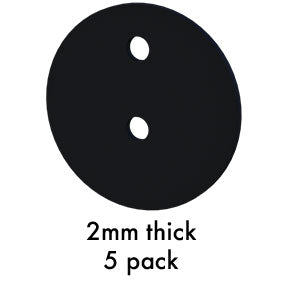 NORSK - 2mm or 5mm Packer - Black - 5pk