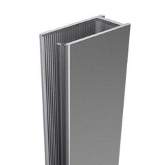 Frameless Shower Screen Fixed Panel 10mm, Extended U Channel, Choose size - 1022mm - 1397mm
