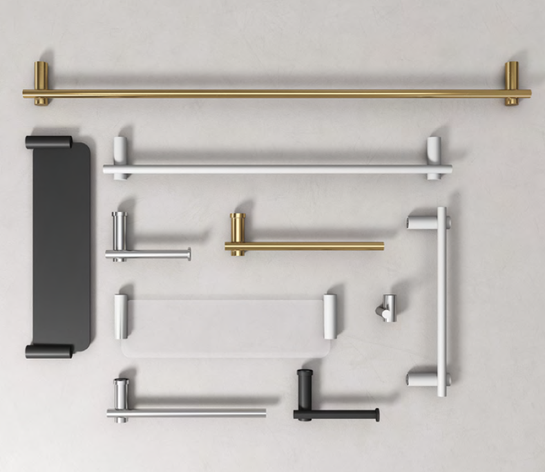 Towel Rail, 900mm, 600mm, 300mm , Stainless Steel, Choose Finish