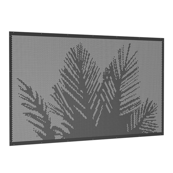 Perforated Premium Deco Perf Infill Panel - 1988mm W x 1188mm H  Perf Pool Fence Panel