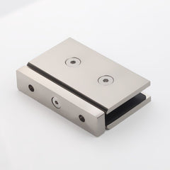 FORGE PIVOT SHOWER HINGE 8mm and 10mm glass - Brushed Nickel