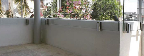 1350mm high Glass Pool Fence Panels.  Choose your width,