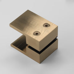 SQUARE SHOWER KNOB HANDLE - Brushed Brass