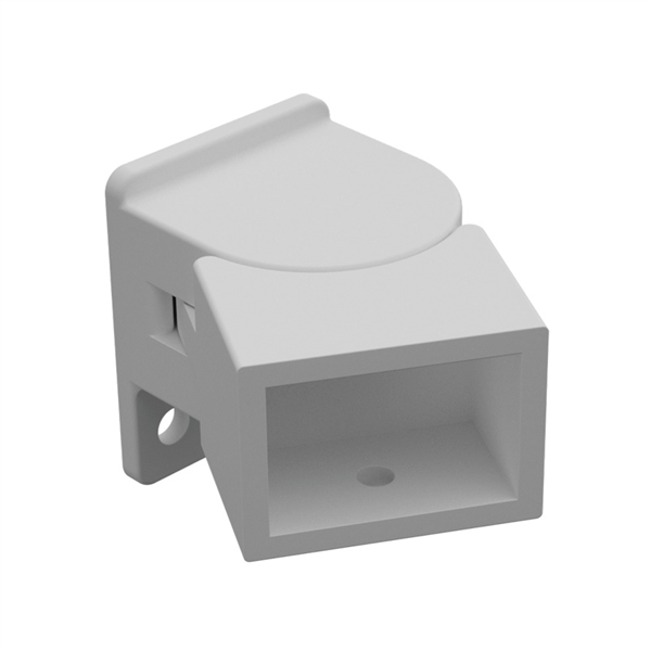 Horizontal Swivel Bracket POWDER COATED ALUMINIUM Single Fencing Bracket - Image 4