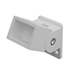 Vertical Swivel Bracket POWDER COATED ALUMINIUM Single Fencing Bracket