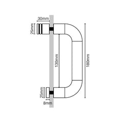 TOWEL RAIL 155MM