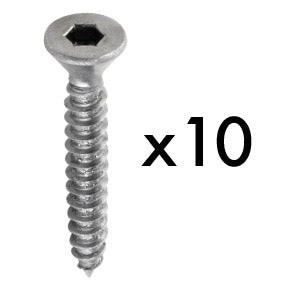 End plate CSK screws Pack of 10