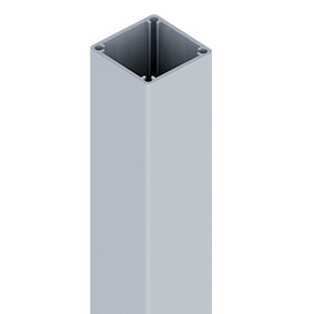 65x65mm heavy duty post 2400mm H  3mm wall thickness, heavy duty, with top cap